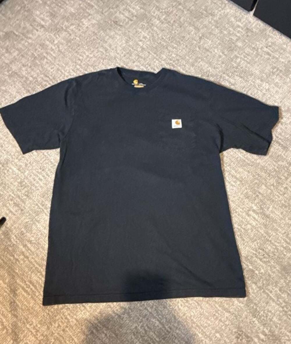 Carhartt Men's K87 Loose Fit Heavyweight Pocket T-Shirt L Tall